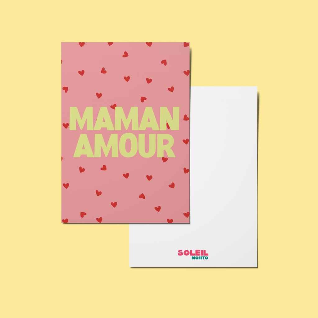 CARTE - MAMAN AMOUR