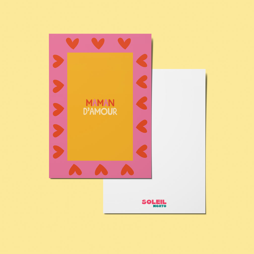 CARTE - MAMAN D'AMOUR