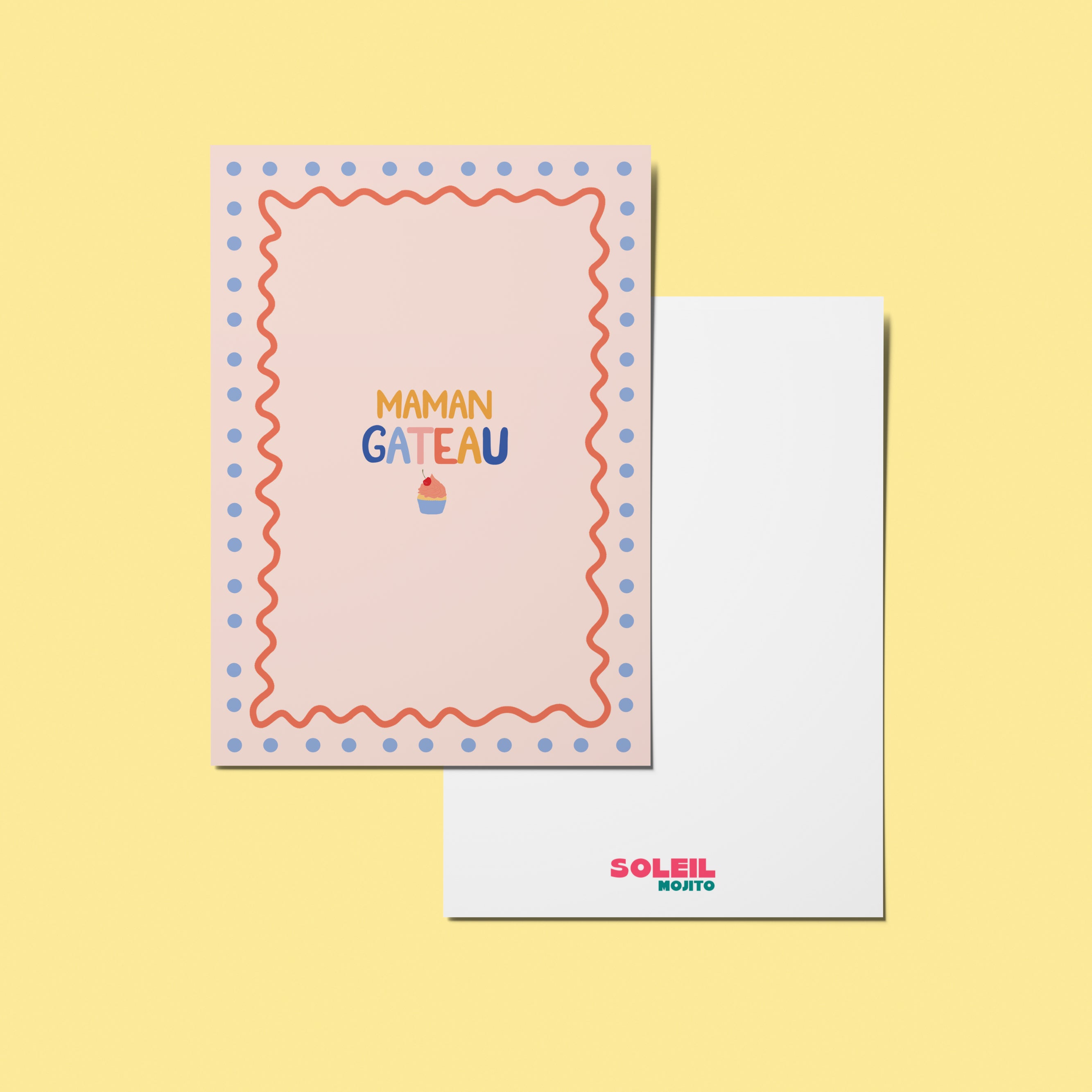 CARTE - MAMAN GÂTEAU