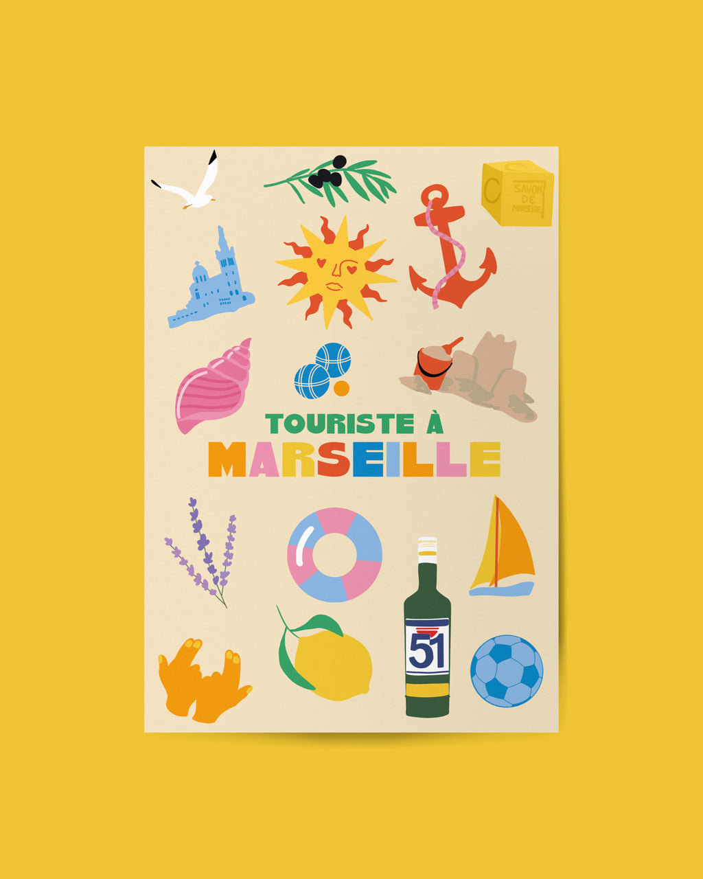 TOURISTE À MARSEILLE