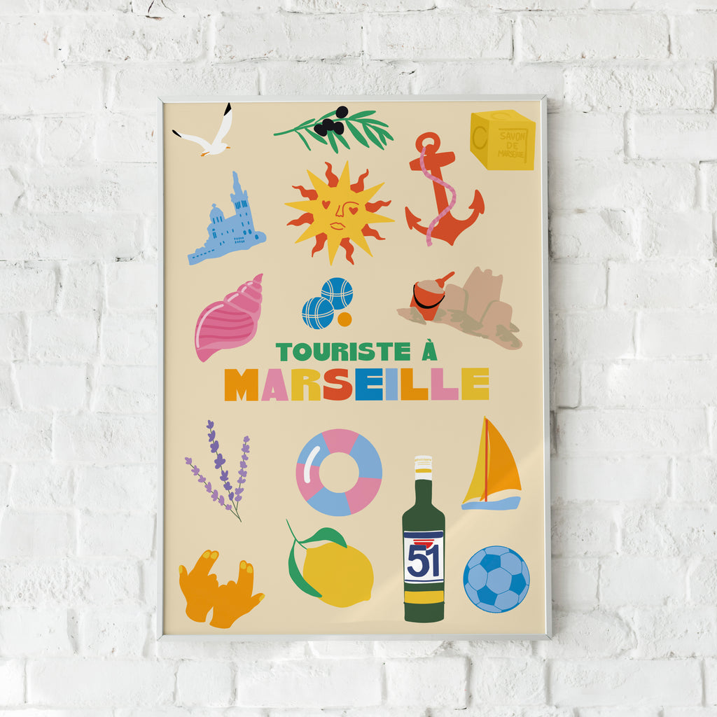 TOURISTE À MARSEILLE