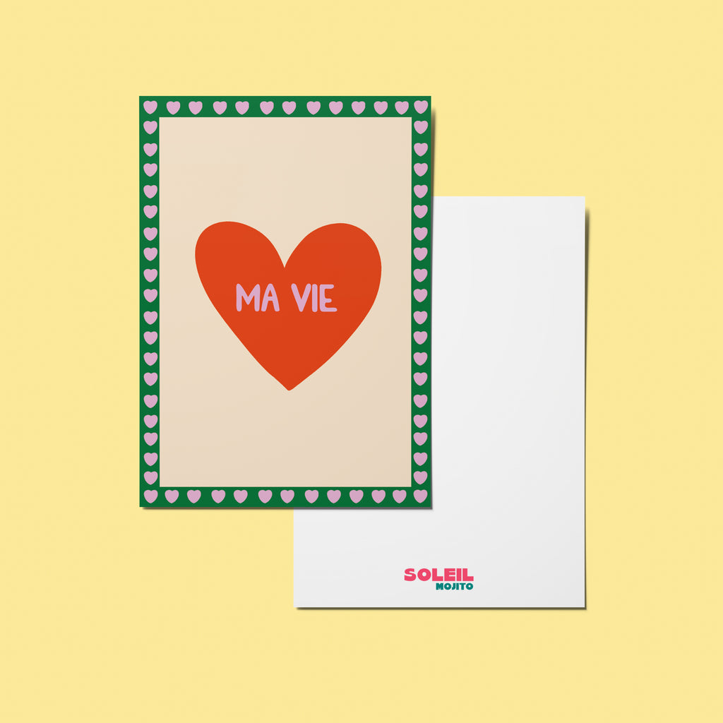 CARTE - MA VIE