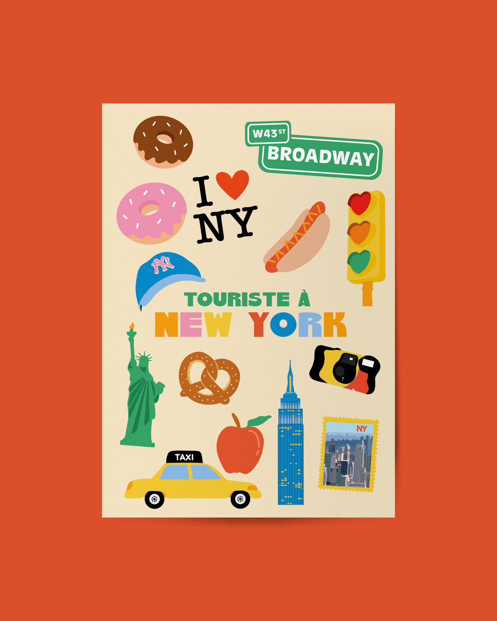 TOURISTE À NEW YORK