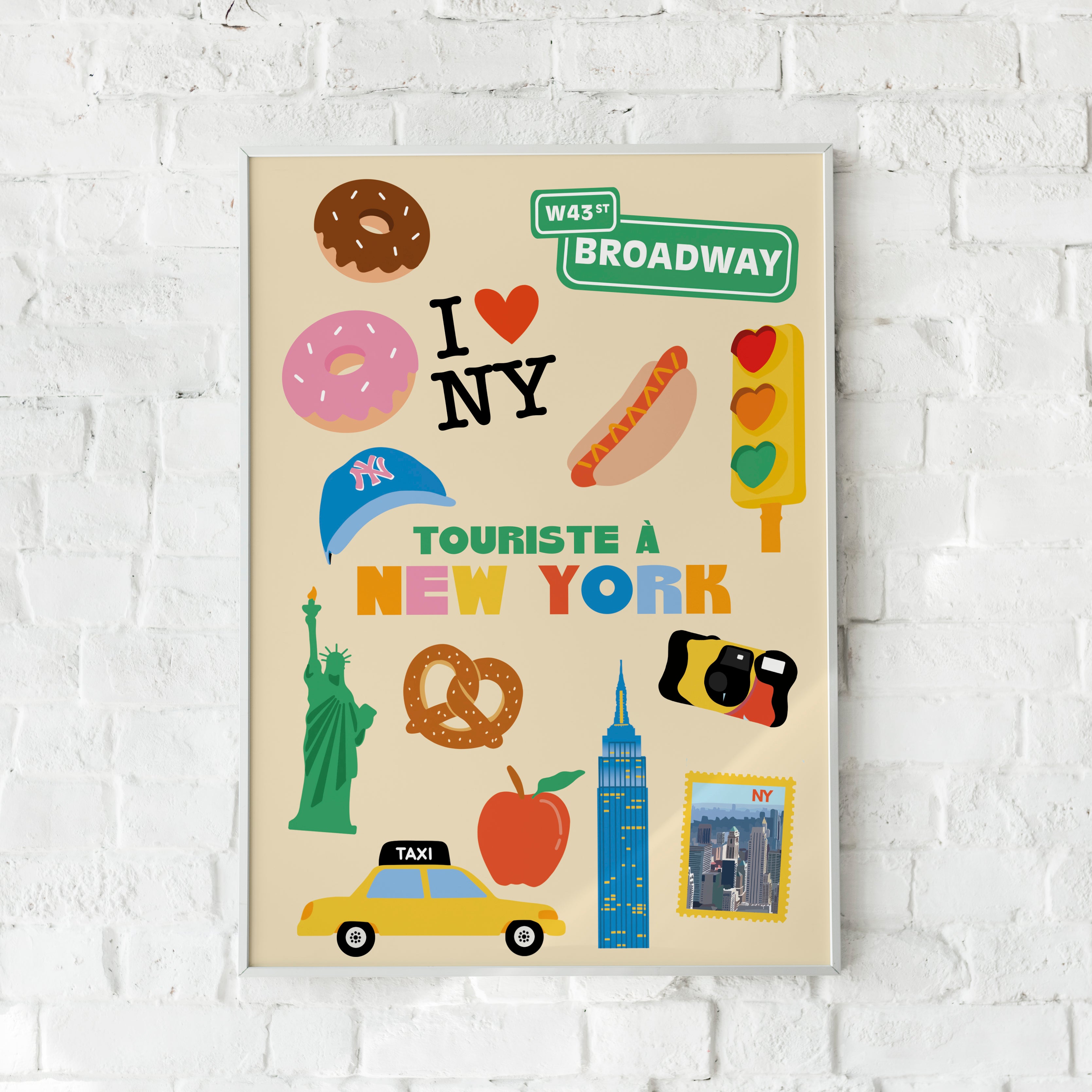 TOURISTE À NEW YORK