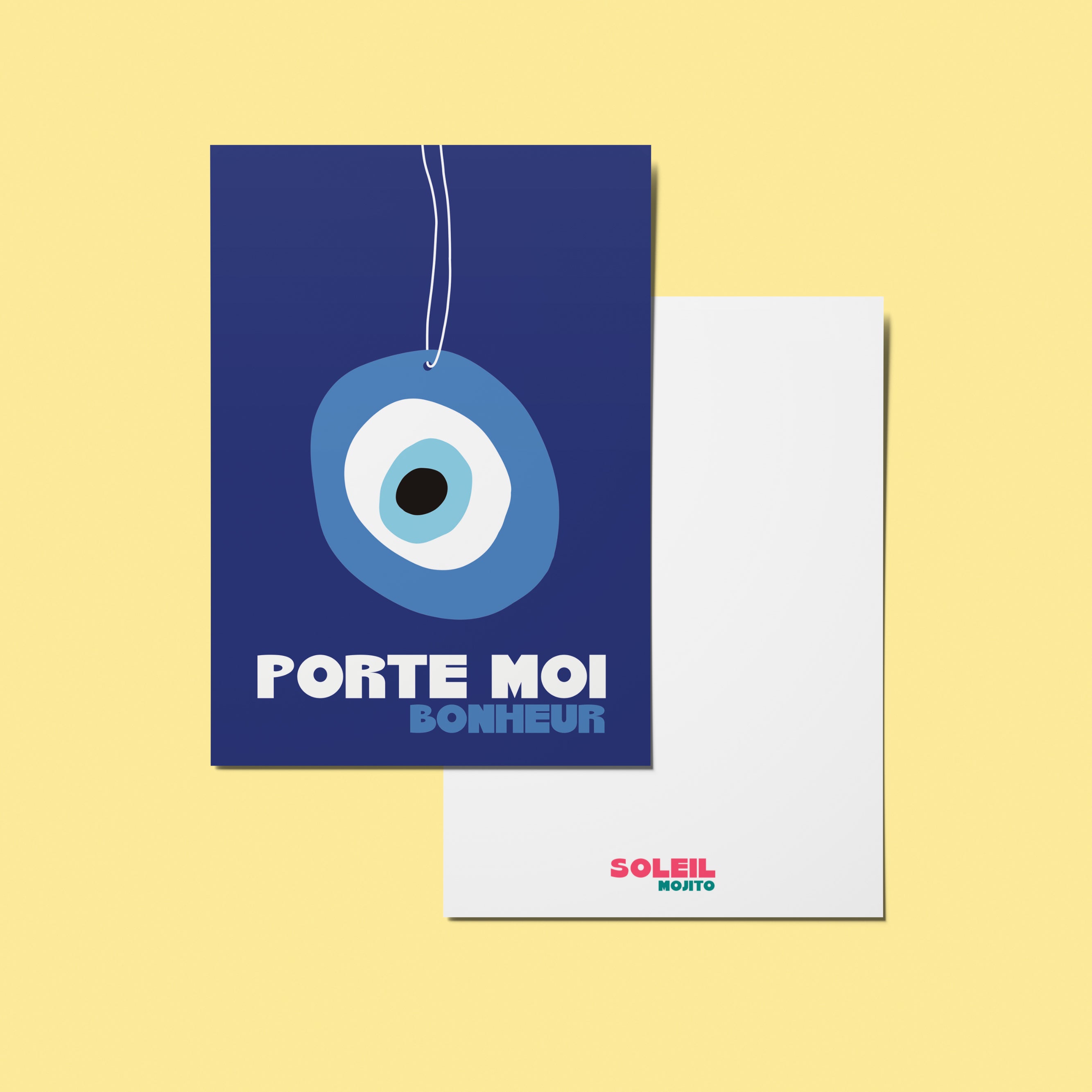 CARTE - PORTE MOI BONHEUR