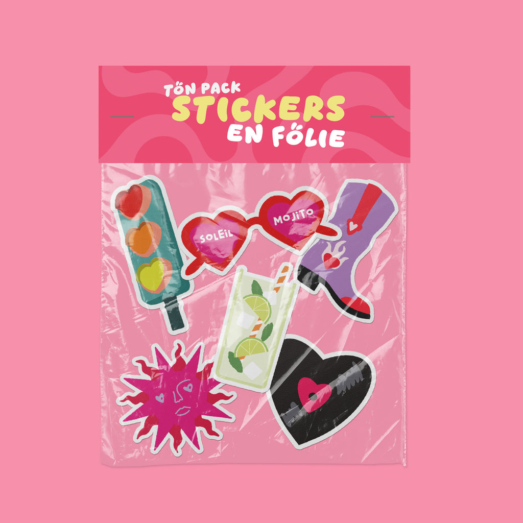 Pack Stickers en folie