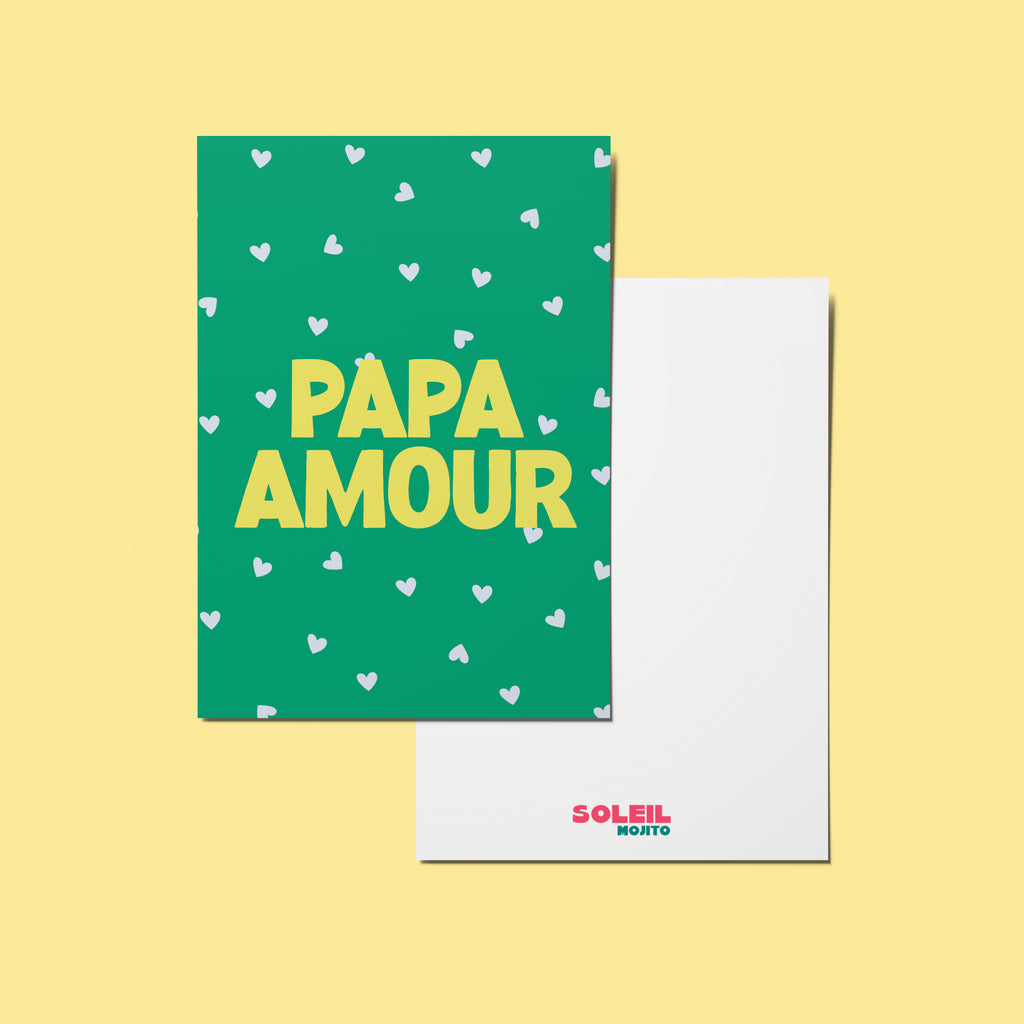 CARTE - PAPA AMOUR