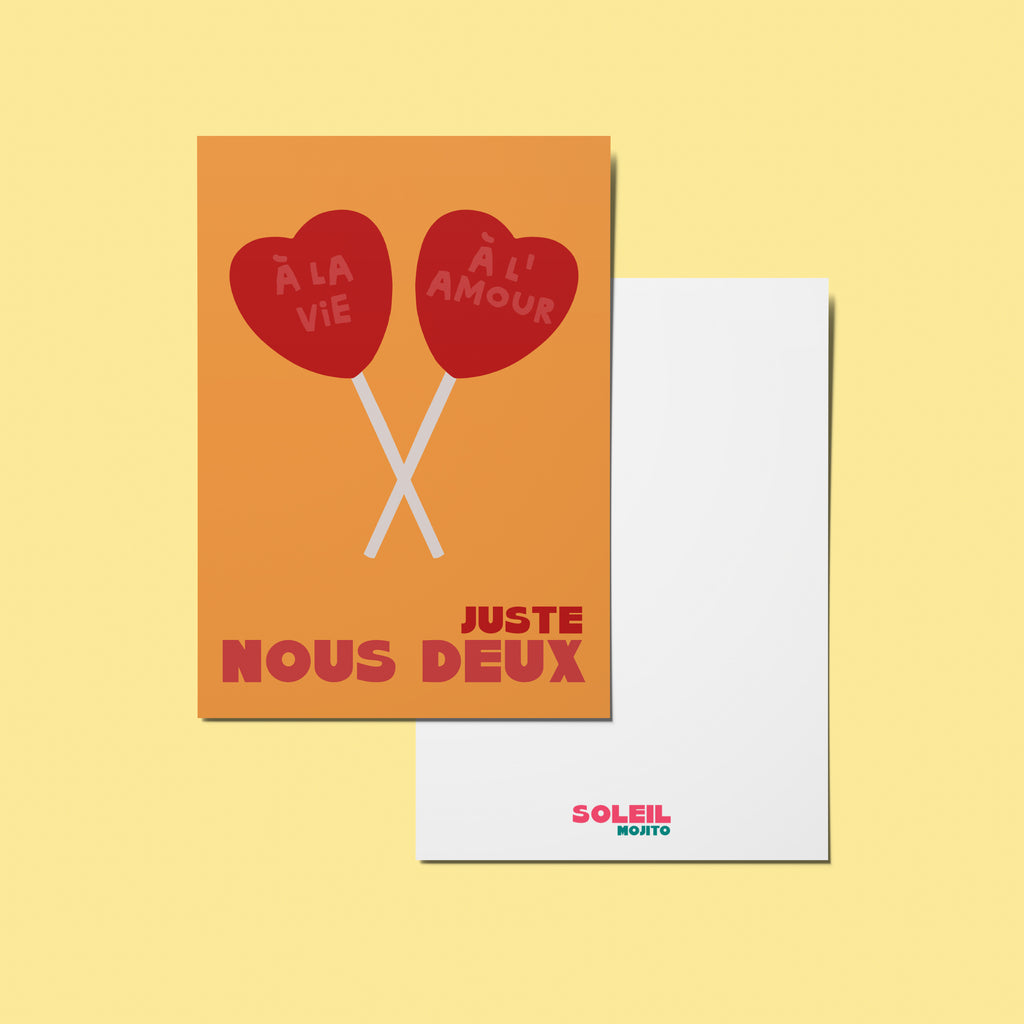 CARTE - JUSTE NOUS DEUX